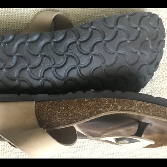 Women’s beautiful Tan/Sand coloured Betula Leather sandals - Picture 3 of 7